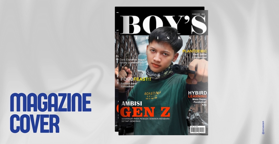 Digital Printing - Desain Cover Buku/Majalah/E-Book - 3