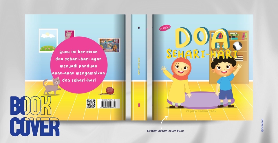 Digital Printing - Desain Cover Buku/Majalah/E-Book - 2