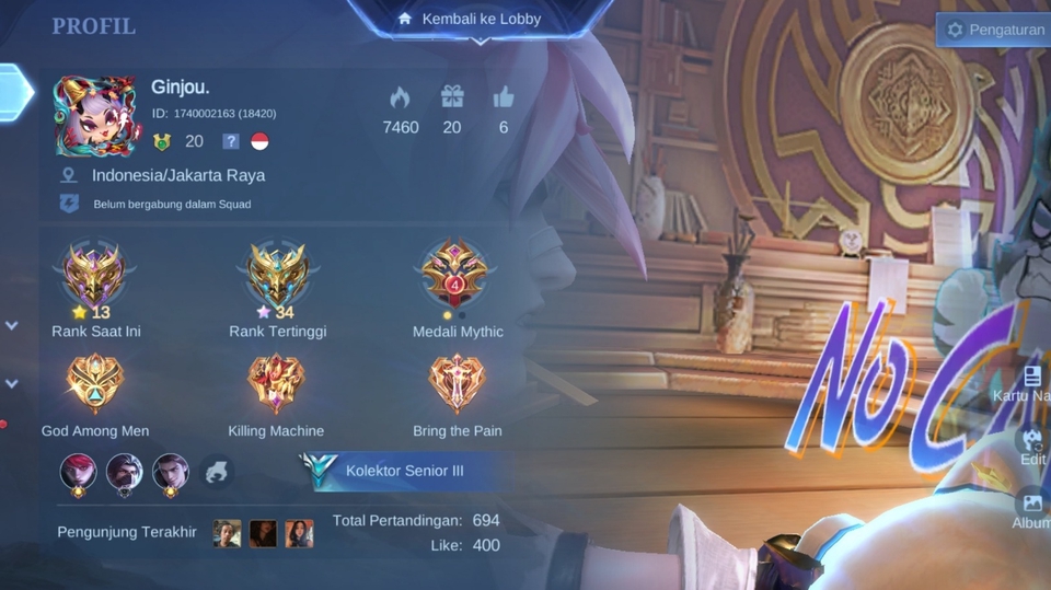 Jasa Joki dan Partner Games Online - Jasa mabar Game Mobile Legend