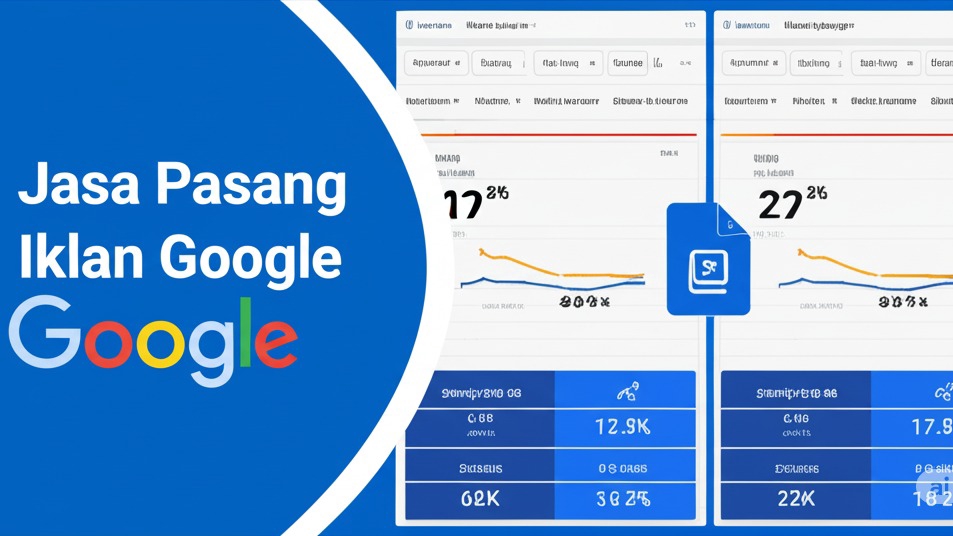 Jasa Google Ads (AdWords) / Iklan Google - Optimasi Iklan Google, Pasang Iklan, Pasang Iklan Konversi, Riset Kata Kunci.