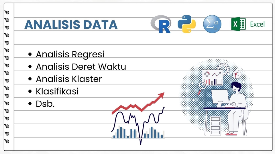 Jasa Analisis Data Profesional menggunakan Python, RStudio, SPSS, dan Excel