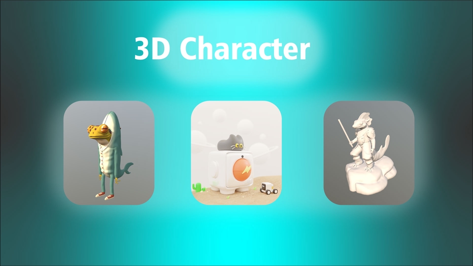 Perspektif 3D - Jasa Desain 3D untuk Desain Produk, Game Asset, dan Karakter 3D dengan software Blender. - 7