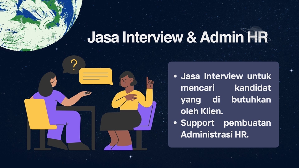 Jasa Konsultan HRD dan Human Capital untuk Perusahaan - Jasa Interview
