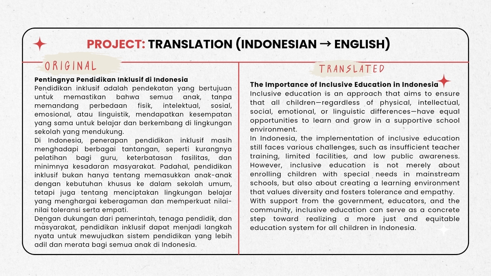 Transkripsi - Smooth Writing & Natural Translation | Penulisan Lancar & Terjemahan Natural (English ↔ Indonesian) - 2