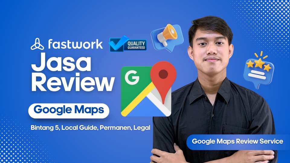 JASA RATING GOOGLE MAPS / GMAPS BINTANG 5 - LOCAL GUIDE BERGARANSI REAL HUMAN GOOGLE BUSINESS