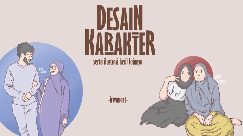 Jasa Desain Maskot dan Karakter Berkualitas - desain karakter