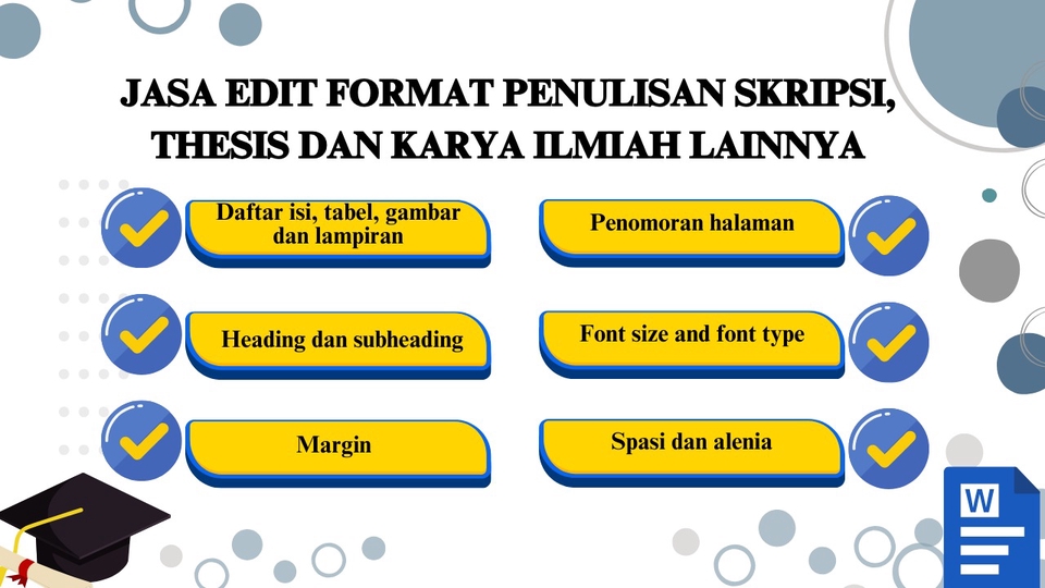 Jasa Edit Dokumen PDF, Konversi PDF ke Word / Excel - Jasa Edit Format Penulisan Skripsi, Thesis, Laporan, dan Dokumen Lainnya