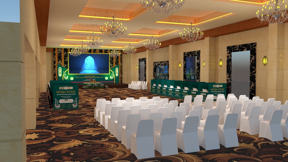 3D & Animasi - Jasa Desain 3D Event Profesional: Panggung, Layout Venue & Animasi - 14