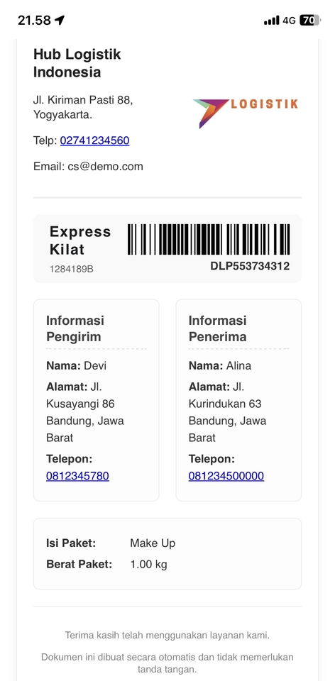 Web Development - Website Ekspedisi Logistik Kargo Forwarding Tersedia Sistem Ekspedisi - 23