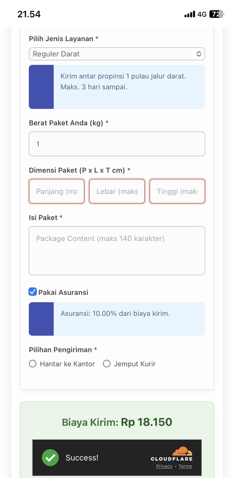 Web Development - Website Ekspedisi Logistik Kargo Forwarding Tersedia Sistem Ekspedisi - 19