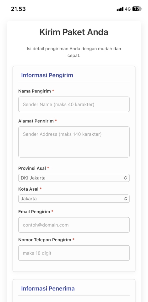 Web Development - Website Ekspedisi Logistik Kargo Forwarding Tersedia Sistem Ekspedisi - 17