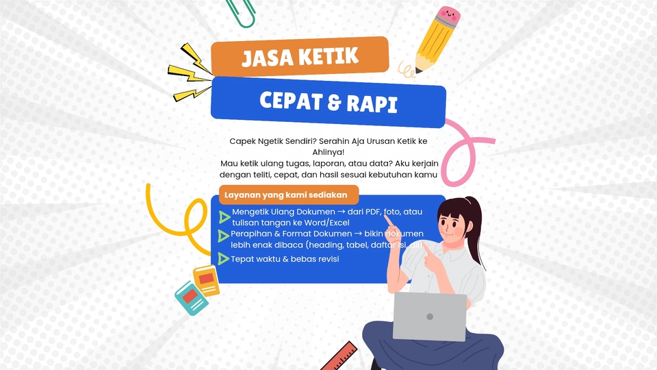 jasa ketik cepat dan rapi 