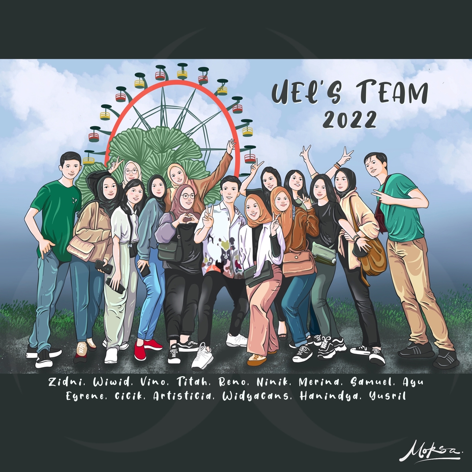 Karikatur - Karikatur, karikatur grub, illustrasi - 2