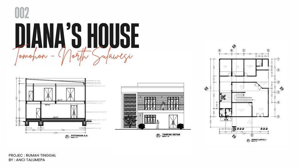 3D Rendering - Desain Rumah Dinas - KODAM - 9