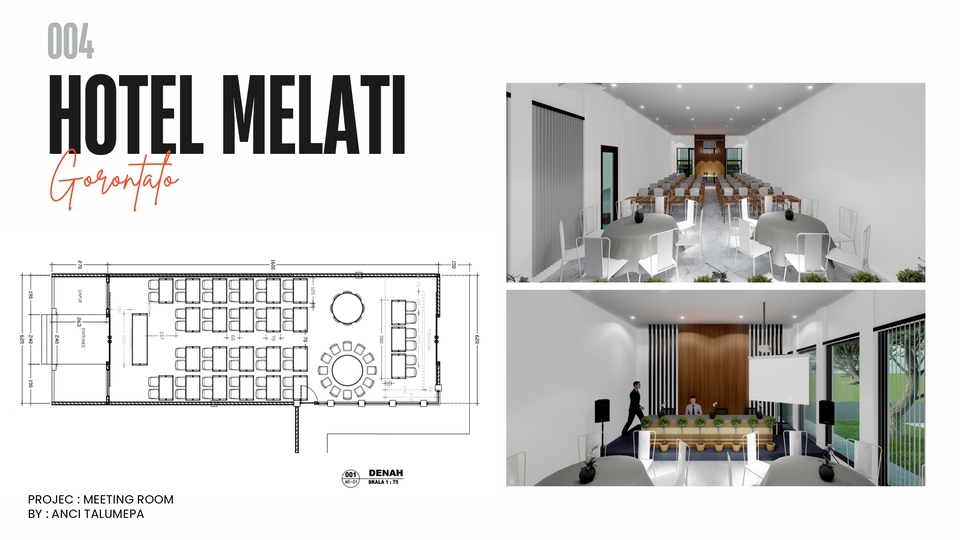 3D Rendering - Desain Rumah Dinas - KODAM - 11
