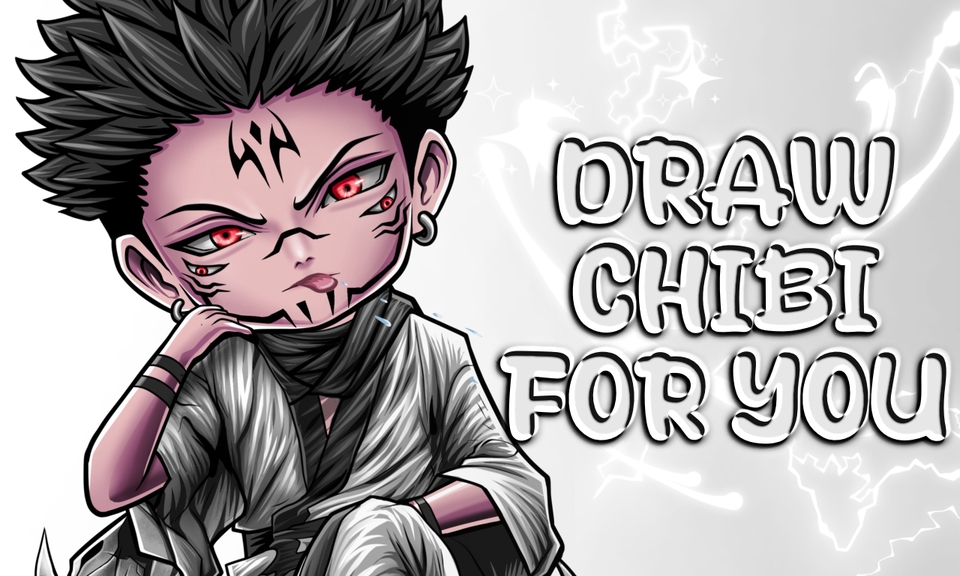 Desain Karakter - draw chibi for you - 4
