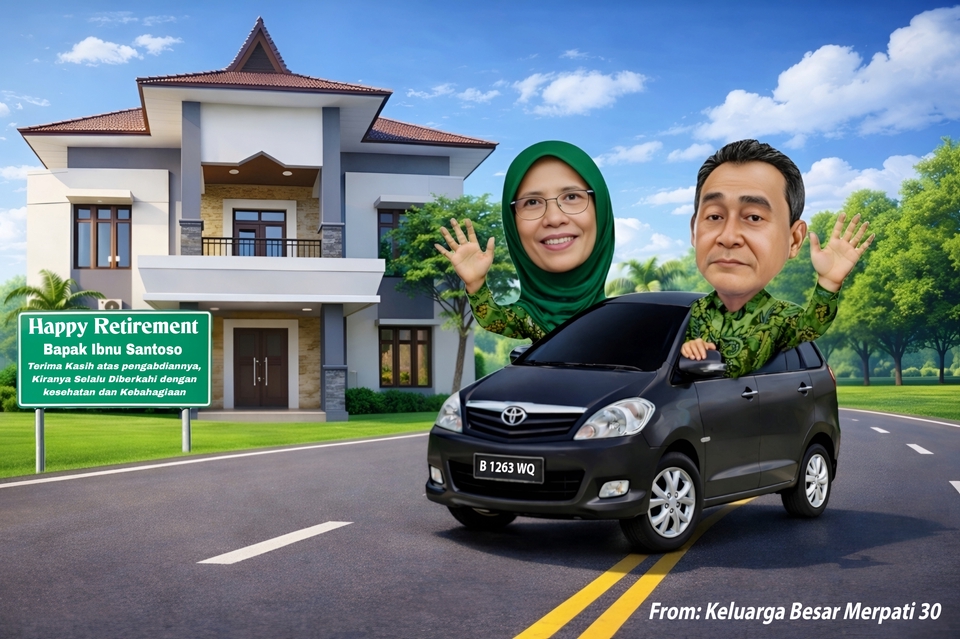 Edit Gambar & Photoshop - Desain Foto karikatur untuk hadiah/Kado - 13