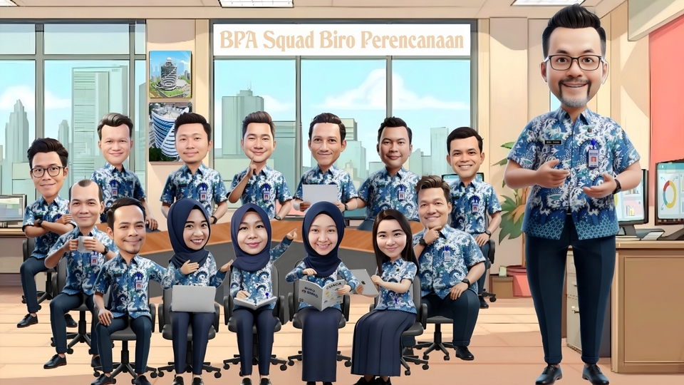 Edit Gambar & Photoshop - Desain Foto karikatur untuk hadiah/Kado - 2