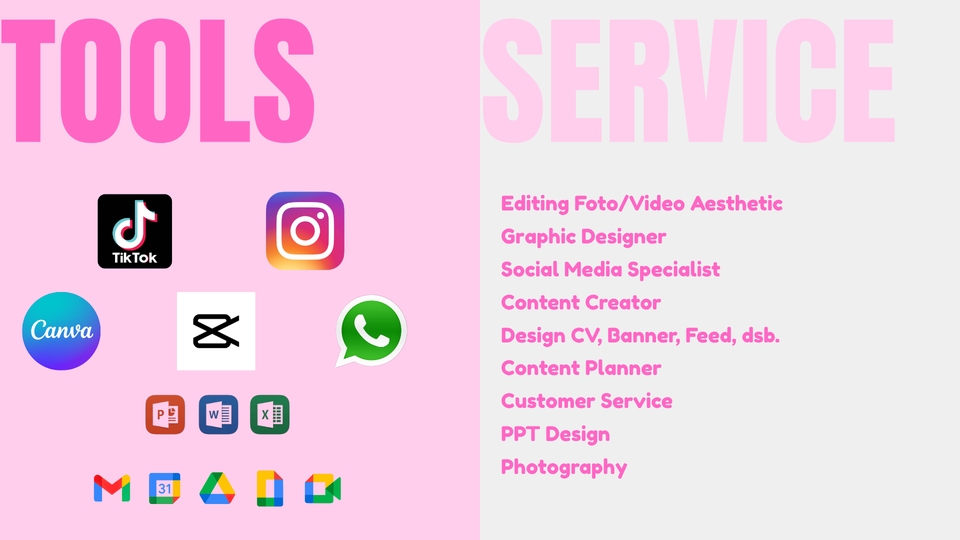 Sekretaris - Virtual Assistant (Sosial Media Spesialist, Conten Creator, Design) - 3