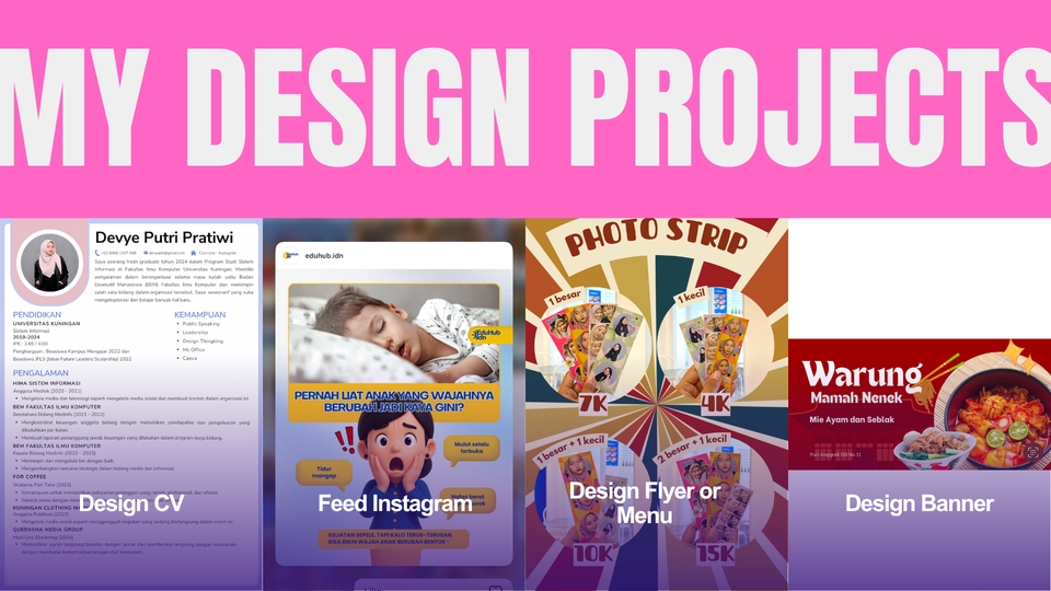 Sekretaris - Virtual Assistant (Sosial Media Spesialist, Conten Creator, Design) - 6