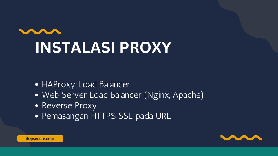 Jasa Konsultan IT Support Terbaik - Layanan Instalasi Proxy