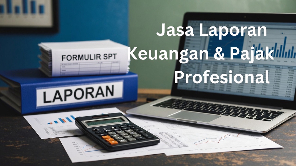 Jasa Pembuatan Laporan Keuangan & Pajak Bulanan/Tahunan Profesional