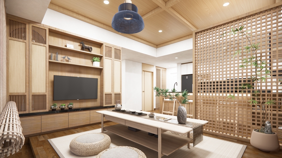 Desain Interior & Gambar Kerja Siap Tukang (Siap Bangun & Lengkap)