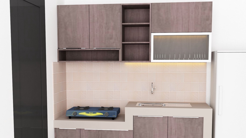 Jasa Desain Mebel (Furniture) Online Terpercaya - Jasa Desain Furniture / Mebel Custom, Kitchen Set, Bedroom, Living room, Walk in closed, etc