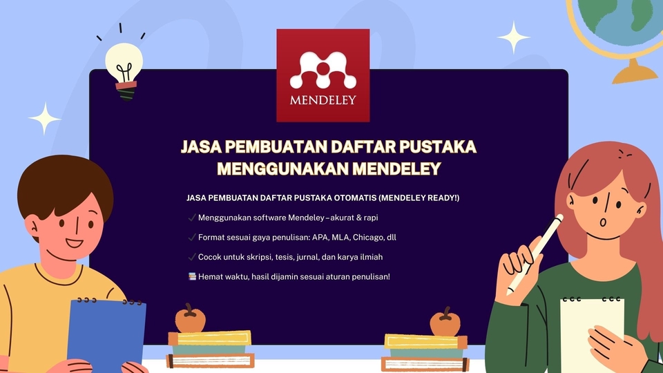 cover jasa pembuatan daftar pustaka otomatis menggunakan mendeley