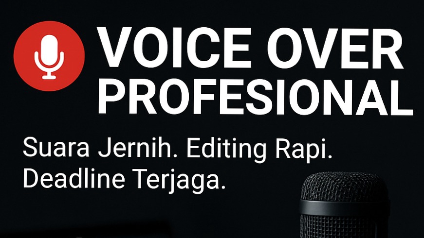 Jasa Voice Over AI Profesional untuk Beragam Kebutuhan Audio - Voice over wanita harga bisa nego