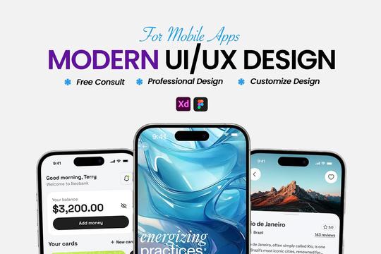 Jasa Desain UI/UX Aplikasi Mobile Modern, Estetik & User-Friendly