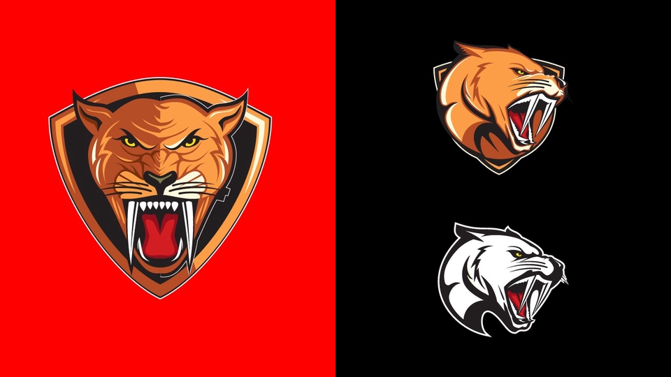 maskot logo, animal logo, esport logo, emblem logo, badge design, patch, stiker,