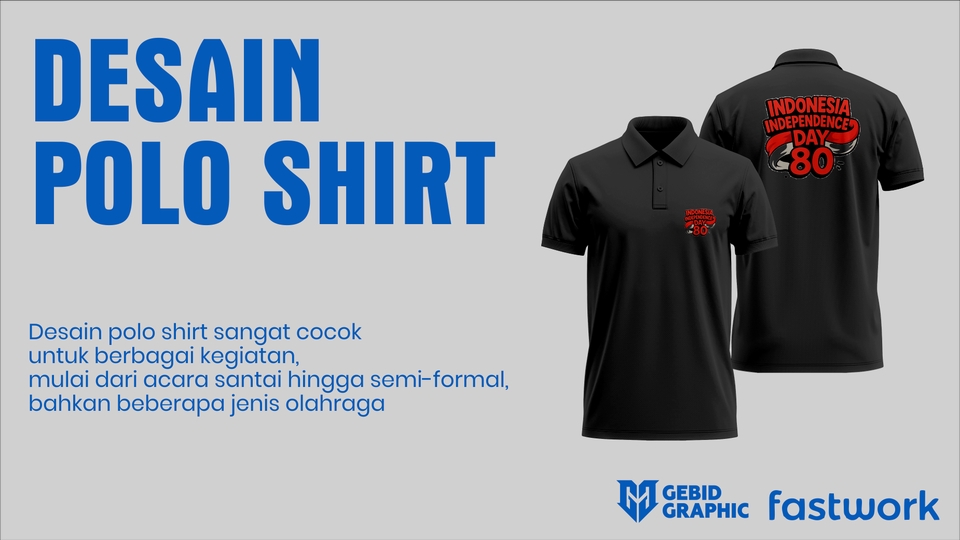Desain Kaos & Motif - DESAIN KAOS | POLO SHIRT | HOODIE . (COCOK UNTUK ACARA KOMUNITAS, GATHERING FAMILY & DLL) - 2