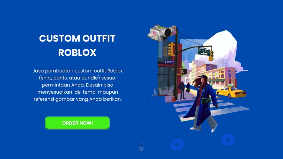 Jasa Lainnya di Desain Grafik - Custom Outfit Roblox (Shirt, Pants, Bundle)