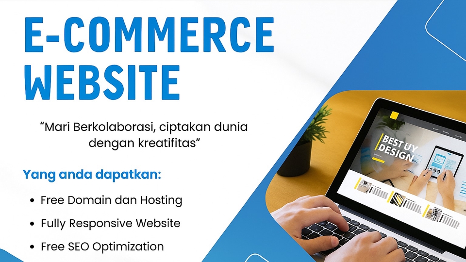 Jasa Pembuatan Website & Landing Page Profesional Murah Company Profile, Toko Online & UMKM