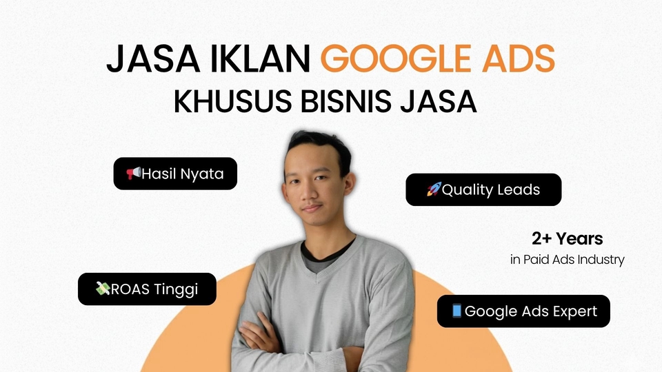 Jasa Digital Marketing / Pemasaran Online Terbaik - Jasa Iklan Google Ads KHUSUS Bisnis Jasa | Siap Bantu Maksimalkan Profit Bisnis Anda