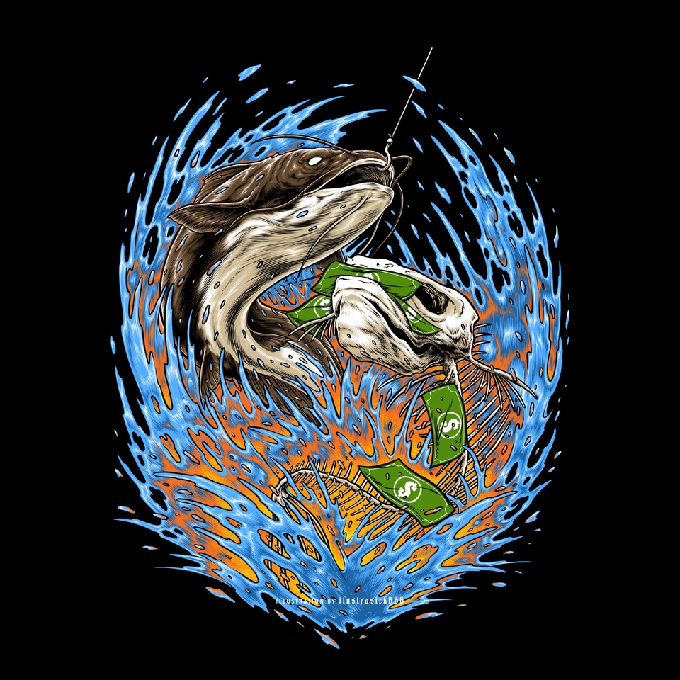 Gambar dan Ilustrasi - ILUSTRASI CUSTOM FULL DETAILING TSHIRT, CLOTHING, COVER ALBUM. - 6