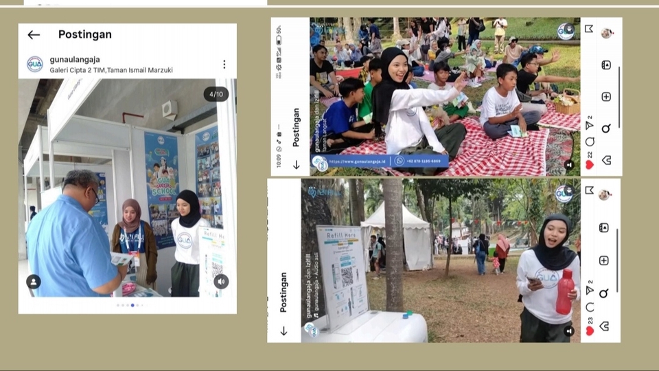 Menjadi talent dan mentor pada komunitas Guna Ulang Aja