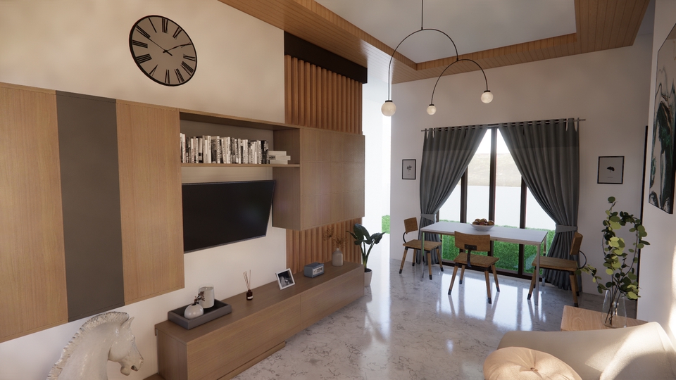 3D & Perspektif - Rumah Minimalis - 13