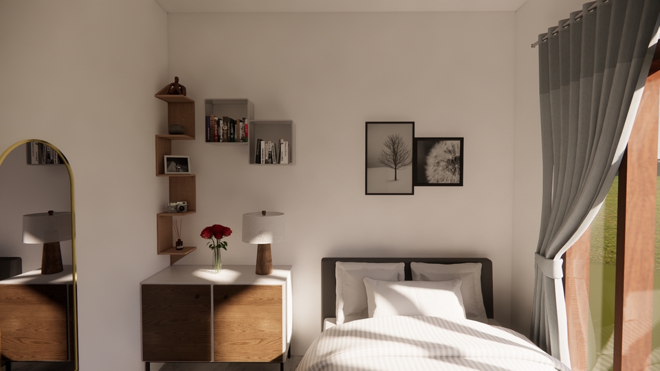 3D & Perspektif - Rumah Minimalis - 8