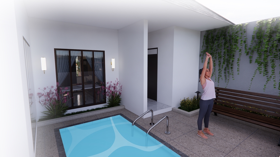 3D & Perspektif - Rumah Minimalis - 5