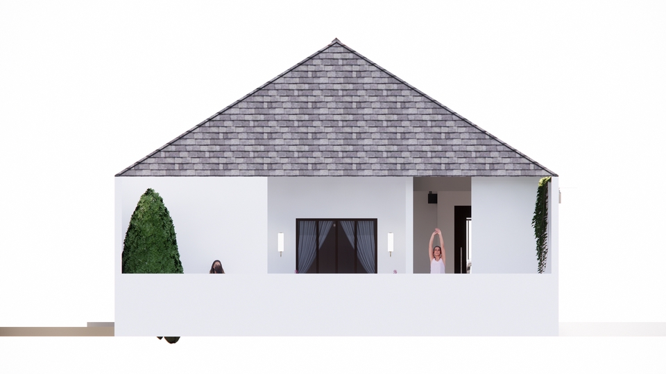 3D & Perspektif - Rumah Minimalis - 18