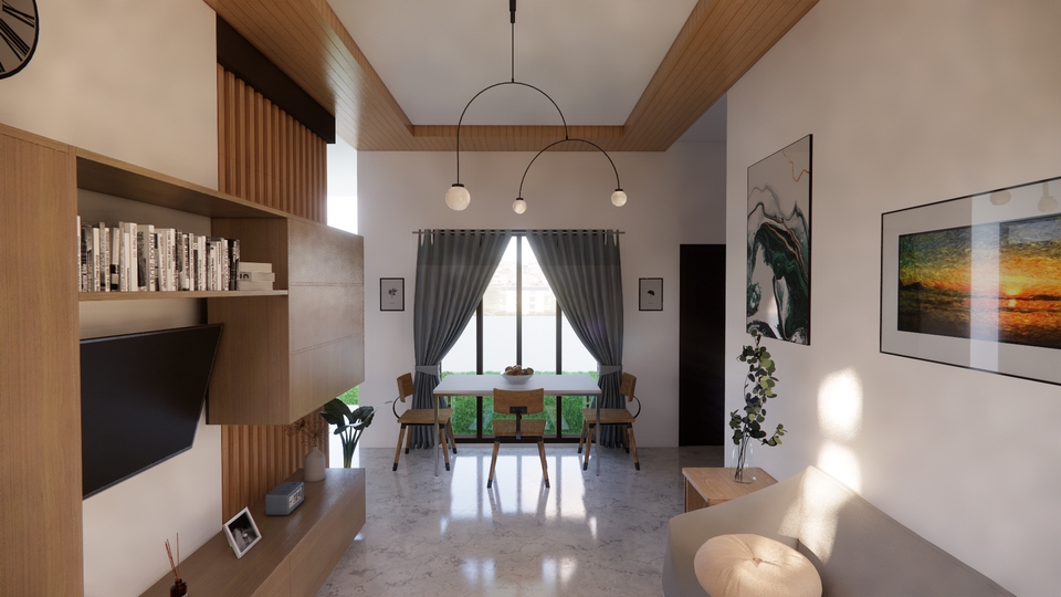 3D & Perspektif - Rumah Minimalis - 15