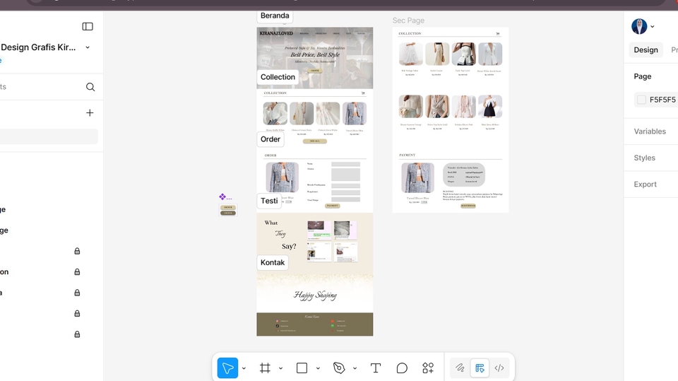Jasa Web Design / Desain Website Profesional - Web Mobile Designer UI/UX dengan Figma