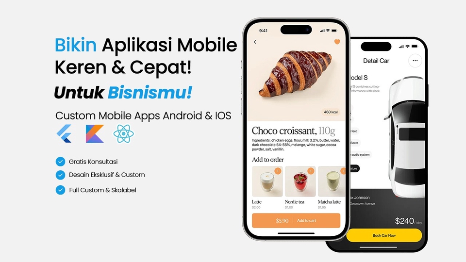 Jasa Pembuatan Aplikasi Mobile Profesional - Buat Aplikasi Mobile Android & iOS Custom Sesuai Kebutuhanmu