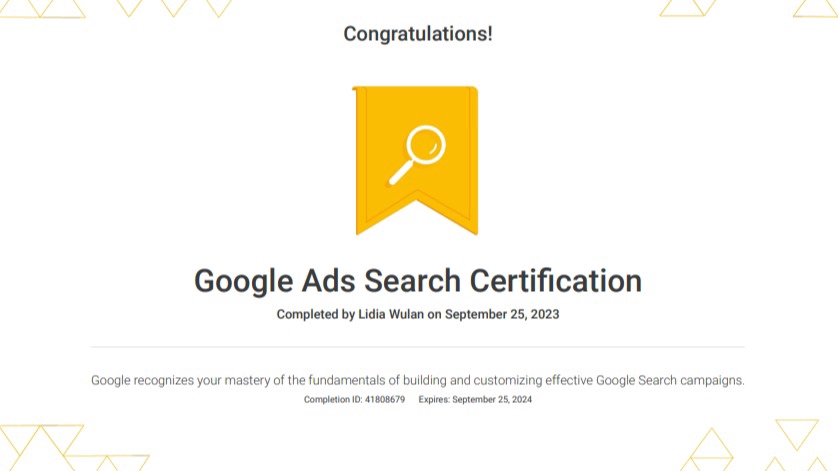 Mentoring Google Ads Superprivat dengan Tracking GTM GA4 - Lidia Wulan