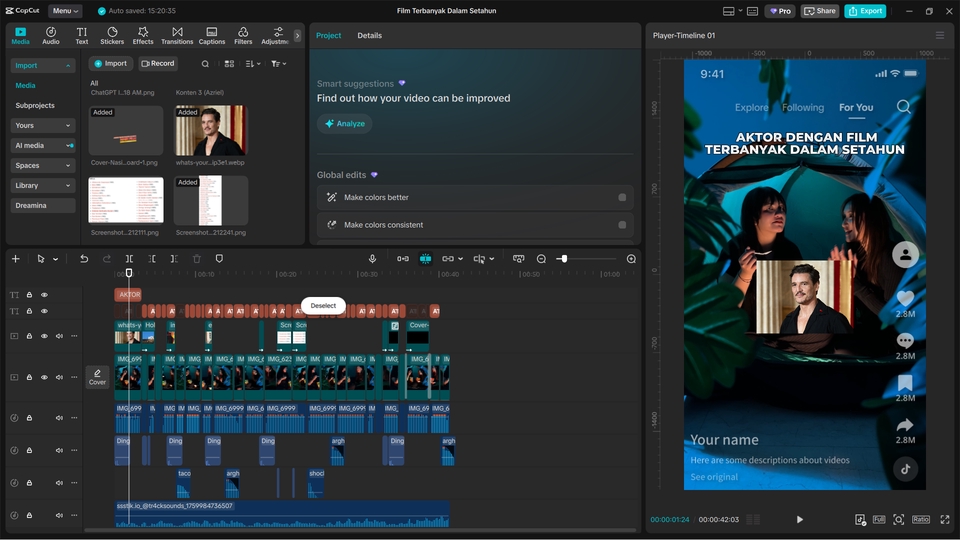 Video Editing - Edit Video Viral Buat Sosial Media | TikTok, Reels, YouTube Shorts | Cepat, Profesional & Engaging - 5