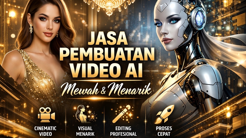 Jasa Video AI Cepat & Keren – Siap Pakai untuk Sosial Media