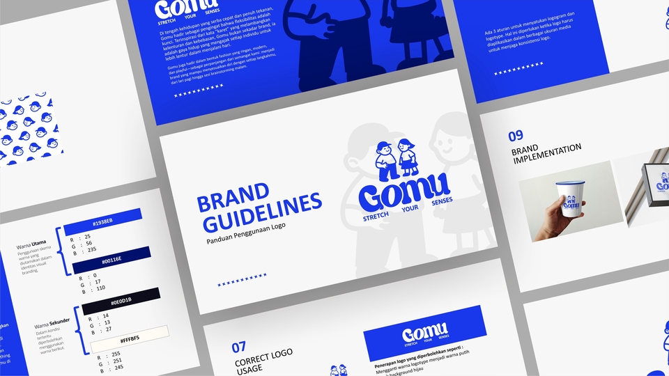 Jasa Desain dan Membuat Logo Kumunitas - Desain Logo Professional free Brandguidelines