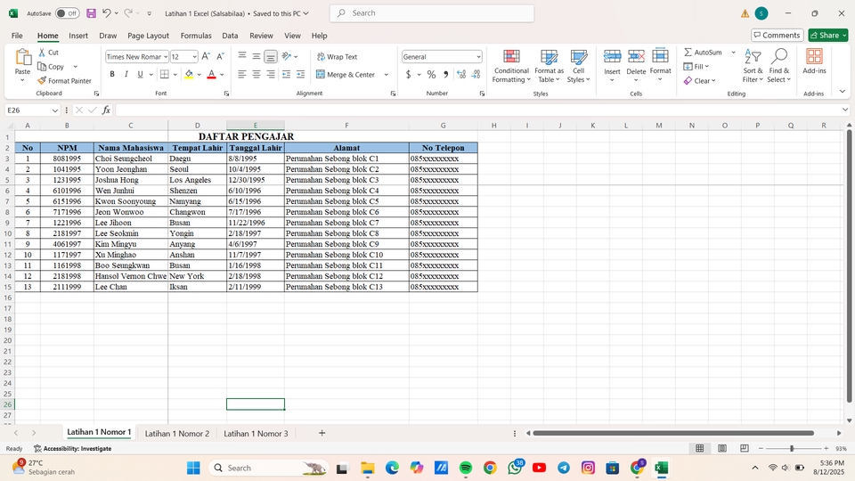 Entri Data - Entry Data Cepat & Rapi ke Excel / Google Sheets - 3